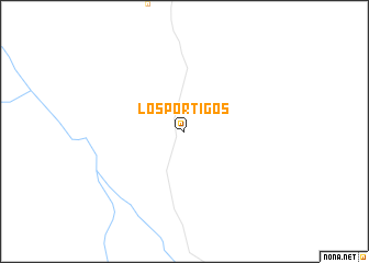map of Los Portigos