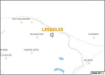 map of Los Quiles