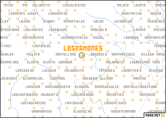 map of Los Ramones