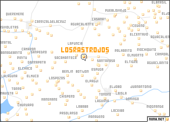 map of Los Rastrojos