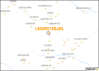 map of Los Rastrojos