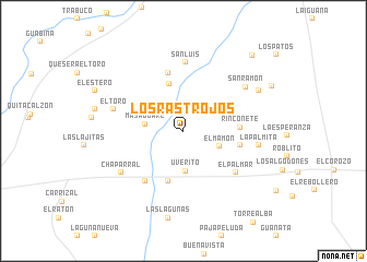 map of Los Rastrojos