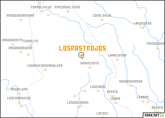 map of Los Rastrojos