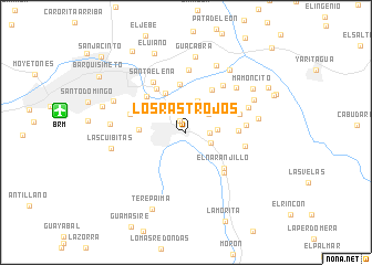 map of Los Rastrojos