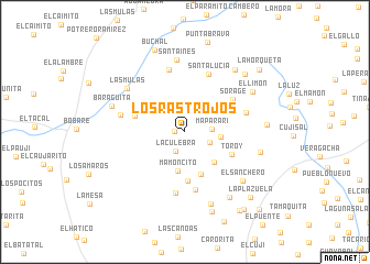 map of Los Rastrojos