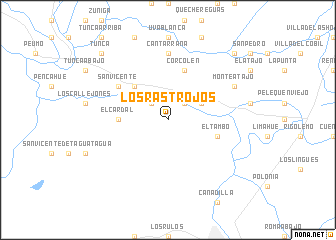 map of Los Rastrojos