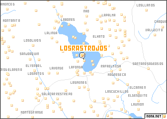 map of Los Rastrojos