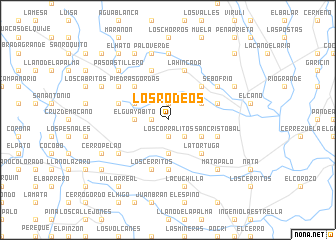 map of Los Rodeos