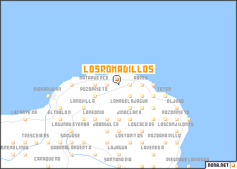 map of Los Romadillos