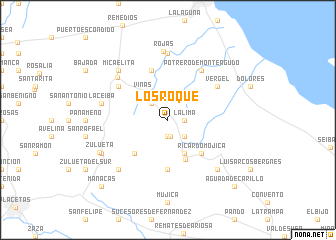 map of Los Roque