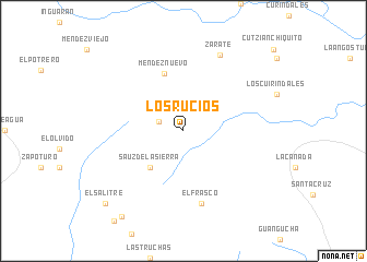 map of Los Rucios