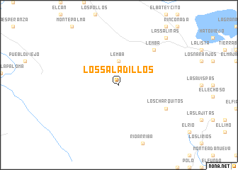 map of Los Saladillos