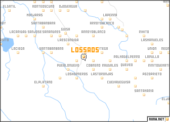 map of Los Saos