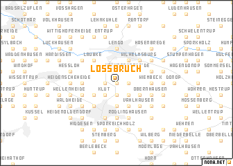 map of Loßbruch