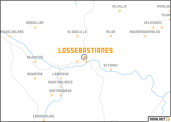 map of Los Sebastianes