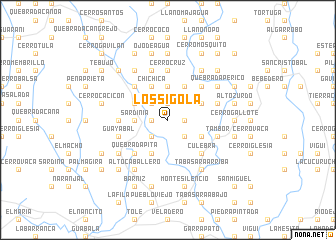 map of Los Sigola