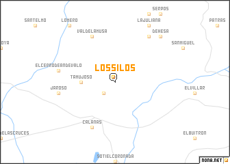 map of Los Silos