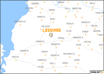 map of Lossimäe
