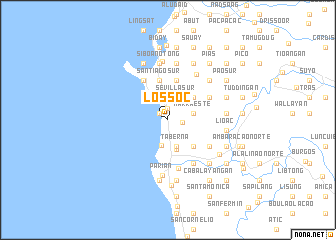 map of Lossoc