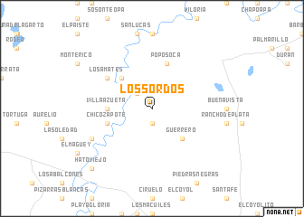 map of Los Sordos