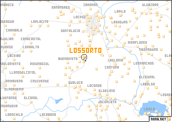 map of Los Sorto