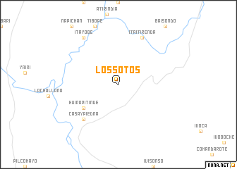 map of Los Sotos