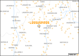 map of Los Suspiros