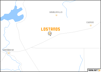 map of Los Tanos