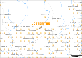 map of Los Toritos