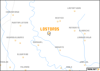 map of Los Toros