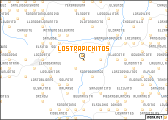 map of Los Trapichitos