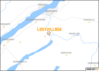 map of Lost Village