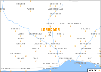 map of Los Vados