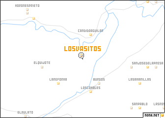 map of Los Vasitos