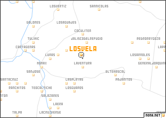 map of Los Vela
