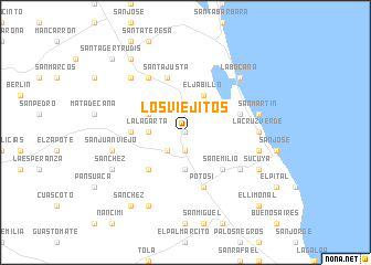 map of Los Viejitos