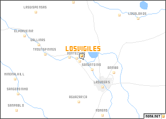 map of Los Vigiles