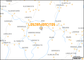 map of Los Zanjoncitos