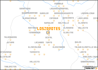 map of Los Zapotes