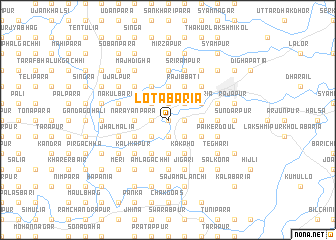 map of Lotābāria