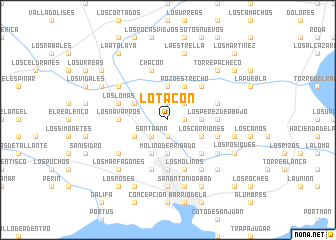 map of Lo Tacón