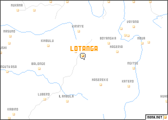 map of Lotanga