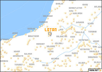 map of Lotan