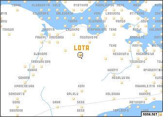 map of Lota