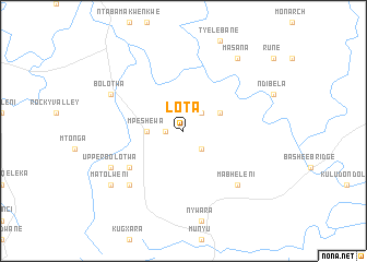 map of Lota