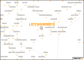 map of Lotchi Diamboye