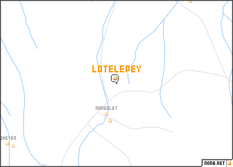 map of Lotelepey
