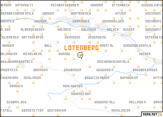 map of Lotenberg