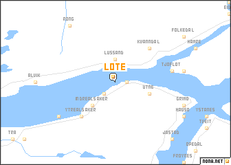 map of Lote