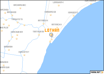 map of Lò Than